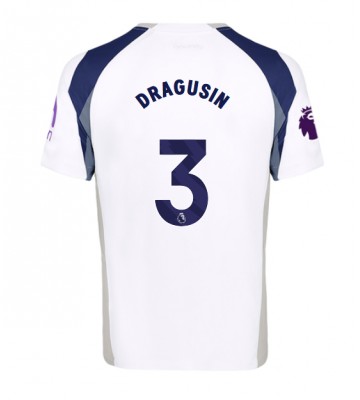 Tottenham Hotspur Radu Dragusin #3 Hemmatröja 2025-26 Kortärmad